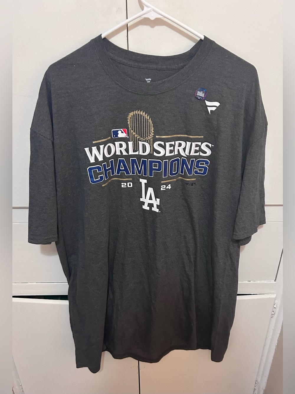 LA Dodgers championship shirt size mens 3XL